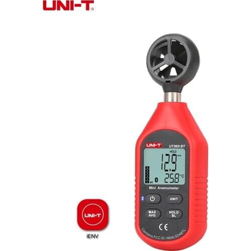 UNI-T Handheld Anemometer Digital Wind Speed Meter 0~30m/s LCD Display Air Flow Speed Anemometer