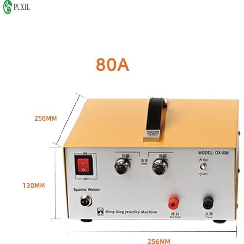 80A jewelry welding machine, manual pulse point welding machine, gold and silver welding machine, jewelry processing welding mac