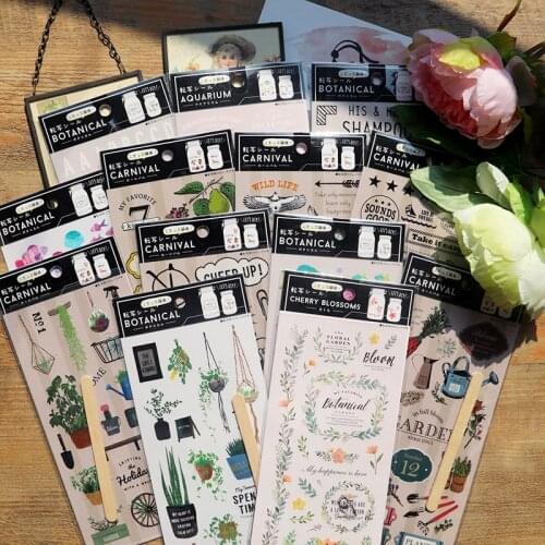 KSCRAFT 1pc Lovely Rub On set for Scrapbooking DIY Projects/Photo Album/Card Making Crafts