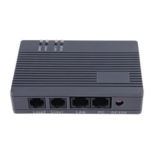 2016 HT-922T VOIP gateway support Echo Cancellation Provide 2 RJ-11 port for POTS phone or a PBXs trunk line