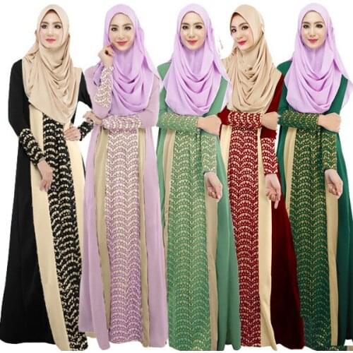 Abaya Dubai Muslim Dress Women Maxi Dresses Ramadan Moslim Prayer Robe Hijab Dress Kaftan Islamic Turkey Islamic Clothing CN-095