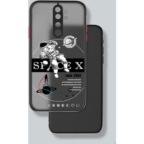 For Fundas Xiaomi Redmi 9 9A 9C Case For Fundas Red mi Redmi9 Redmi 9 A C Cases Cover Coque Black Space Astronaut Phone Cases