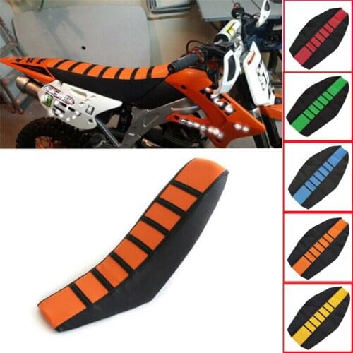 2020 Motorcycle Striped Rubber Soft-Grip Gripper Soft Seat Cover For YAMAHA YZ 250 96 97 98 99 00 01 02 03 04 05 06 07 08 09-16