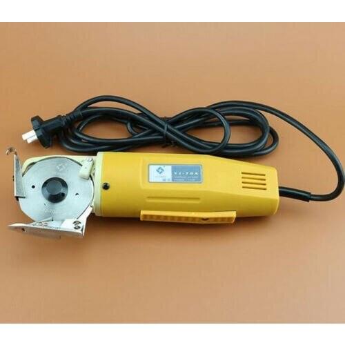 AC220V Electric Scissors Round Cutting Machine Cloth Fabric Cutter YJ-70A