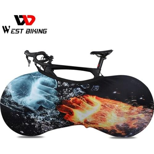WEST BIKING Bike Cover Universal Bike Chain Dust-Proof Scratch-proof Storage Bag Bicycle Wheel Protector Cycling MTB Accessories