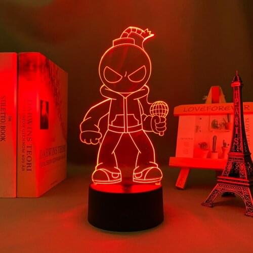 Game Led Night Light Friday Night Funkin Whitty Figure for Child Room Decorative Light Kids Birthday Gift Bedside 3d Lamp FNF