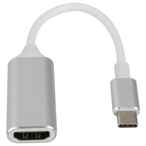 Type-C To HDMI 3.1 USB Cable Adapter to connect a PC / laptop or tablet to HDMI -equipped screen or screen