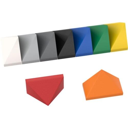 10PCS Assembles Particles 15571 1x245 Degree Three Side Parts Bricks Building Blocks Replaceable Parts Toys For Children Gifts