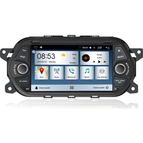 7" Android 10 8Core 4+64G GPS Multimedia Player for FIAT TIPO EGEA 2015-2017 Car Video Radio Stereo System