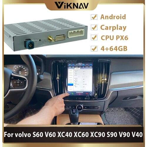 Car Android system Multimedia player Interface Box Car decoding box For volvo S60 V60 XC40 XC60 XC90 S90 V90 V40