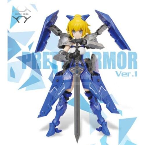 COMIC CLUB IN-STOCK PA Pretty Armor Ver.1 Saber Wing Zero Mobile Suit MS Girl Plastic Assemble model kit Anime Toys Figure