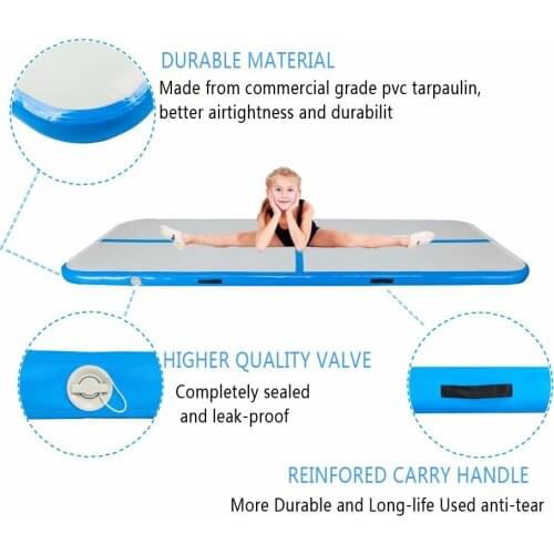 Inflatable Air Track Gymnastics Mattress Tumble Airtrack Floor Yoga Olympics Tumbling wrestling Yogo Child Gift Indoor Sport