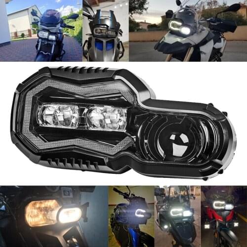 New Motorcycle Lights Headlight For BMW F800GS F800R F700GS F650GS Adventure Motorcycles Complete LED Projector Headlight Assemb