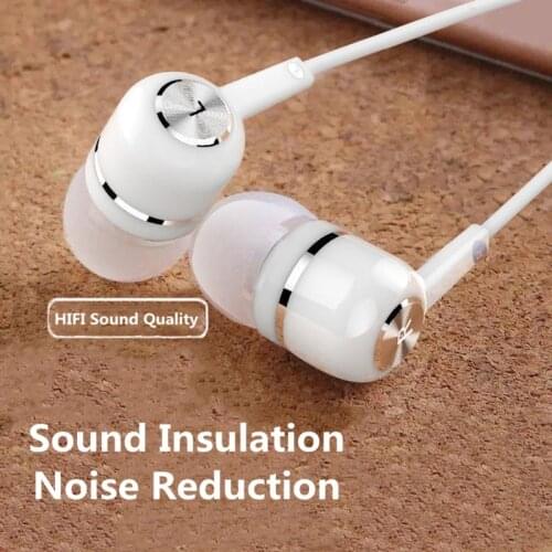 2021 New 3.5mm Wired Headphones With Bass Earbuds Stereo Earphone Music Sport Gaming HIFI Headset With mic For Xiaomi Earphones