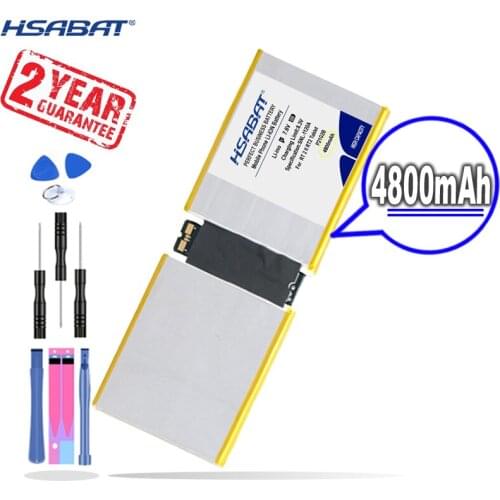 New Arrival [ HSABAT ] 4800mAh P21G2B Replacement Laptop Battery for Surface RT 2 II RT2 Tablet MH29581 2ICP3/97/106