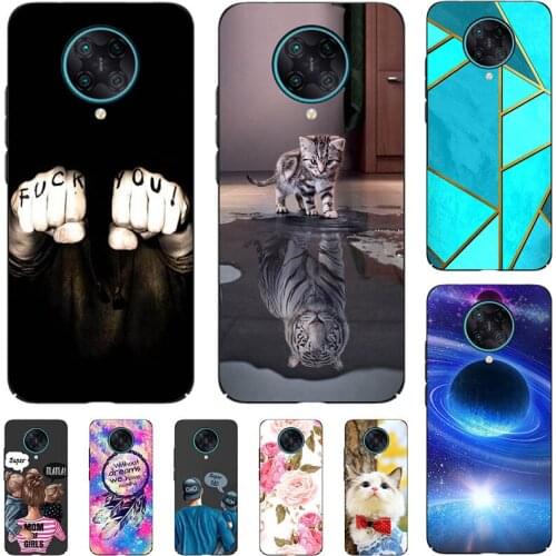New Silicone Phone Case For Xiaomi Redmi K30 Pro K30Pro ZOOM Xiaomi POCO X2 F2 Pro Case Cartoon Soft TPU Back Cover Phone Coque