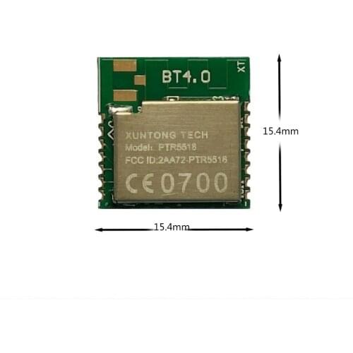NRF51822 Bluetooth 4.0/ 4.2 Module Ultra small size smaller than CR2032 coin battery PTR5518 BLE module XUNTONG