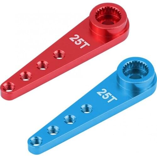 25T Servo Arm Horn High Quality Aluminum Alloy Steering Servo Arm Horn for WPL 1627 RC Truck RC Toy Accessory Parts