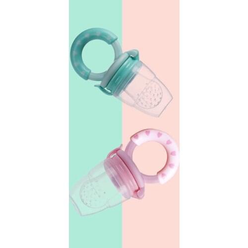 Newborn Baby Pacifier Fresh Food Nibbler Silicone Infant Baby Fruit Pacifier Feeder Toddler Dummy Feeding Teat Pacifier Bottles