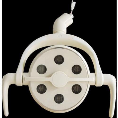 6 LED Dental Oral Operation Shawdowless Dental Induction Lamp Infrared Inductive Switch Dentistry Chair Spotlight