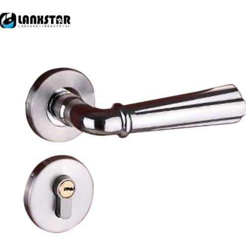 304 Materials Split Engineering Locks Simple Design Door Knob Wood-Door Stainless Steel Handle Lock