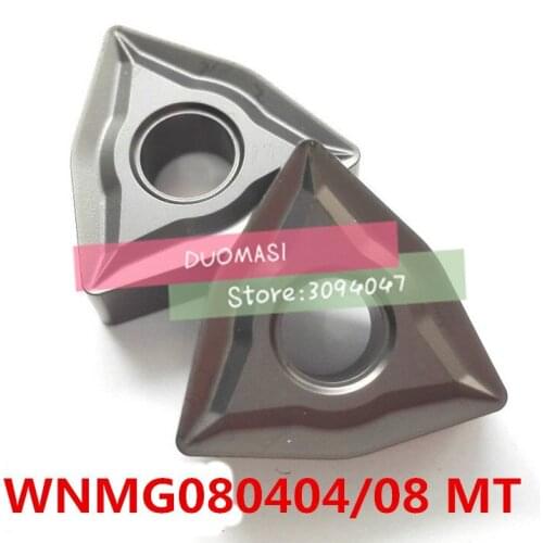 10PCS WNMG080404/ WNMG080408-MT Ceramic blade metal ceramic inserts, Cutting Tool CNC Tools Lathe cutter tools For WWLNR/MWLNR