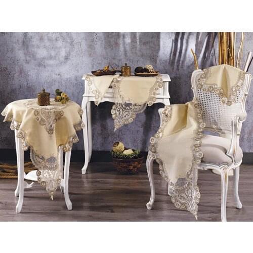 Çeyizdiyarı Minel 5 Piece Lounge Team Ecru-Silver