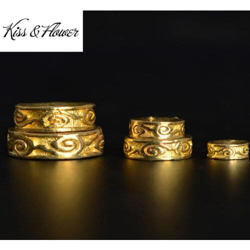 KISS&FLOWER AC03 Fashion DIY Jewelry Making Accessories Findings Fittings Bracelet Necklace Loose Tibetan Bodhi Spacer Bead 1PC