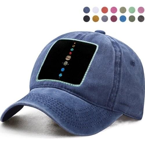 Planet Clour Baseball Cap Dad Solid Trucker Snapback Bone Hat Harajuku Street Hip Hop Woman Man Sports Sun Hats Ponytail Caps