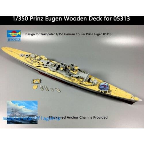 Trumpeter 1/350 Prinz Eugen Wooden Deck 05313