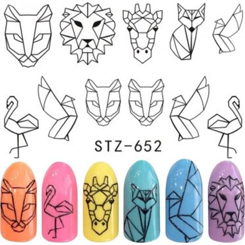 DIY Nail Sticker Animal Printed Nail Art Design Fashionable Cosmetic Accessory for Manicure Decor