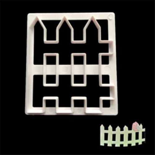 DIY Fence Silicone Mold Pastry Sugar Craft Cake Decorating Tools Fondant Cake Baking Tools Cake Decorating Tools