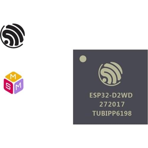 Espressif Systems SoC 19.5 dBm L2CAP GAP GATT SMP BluFi SPP-like 32-bit MCU 2.4 GHz Wi-Fi Bluetooth LE Chip ESP32-D2WD