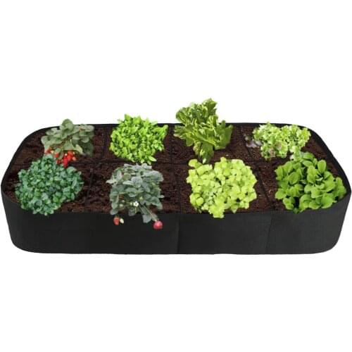 Felt Material Potato Vegetable Bag Flower Pot And Planting Pot