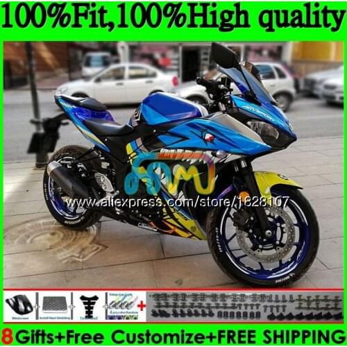 Injection For YAMAHA YZF R3 R25 R 25 YZFR25 14 15 16 17 113BS.191 YZF-R3 YZF-R25 YZFR3 2014 2015 Shark fish 2016 2017 Fairings