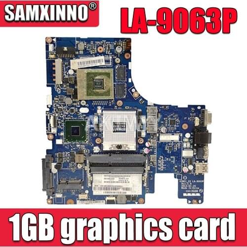 LA-9063P For Lenovo Z500 laptop motherboard VIWZ1-Z2 LA-9063P Z500 with 1GB graphics card original motherboard 100% Test work