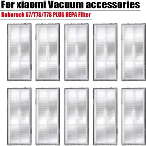 For Roborock S7/T7S PLUS accessories washable HEPA filter cleaning cloth mop rag replacement xiaomi robot vacuum cleaner parts