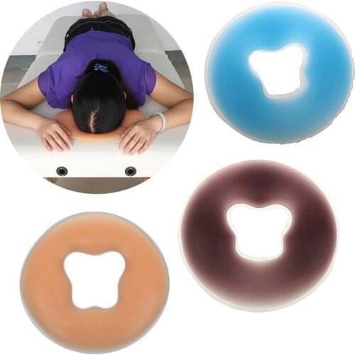 NHBR Soft Salon SPA Massage Silicone Face Relax Cradle Cushion BolstersBeauty Care M