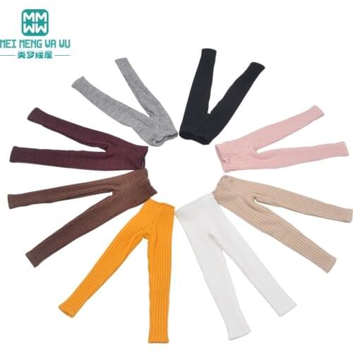 Fits Blyth Azone OB23 OB24 doll accessories Fashion stretch tight leggings pink, black, brown