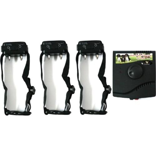 JANPET Electric Pet Fence Underground Rechargeable wireless Dog Fencing system for 3 dogs training