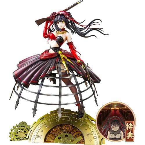 Pre-Sale Date A Live Tokisaki Kurumi Japan Anime Figure Collectible Model Toy Desktop Ornament Cartoon Figure Model