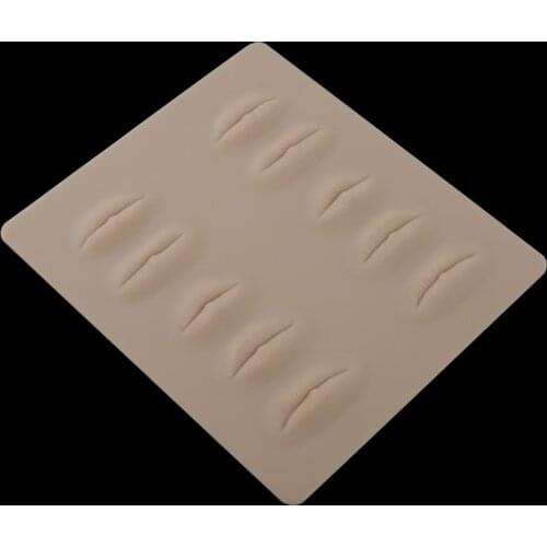 Professional 3D Permanent Makeup Lips Practice Skin 22 x 19cm Cosmetic Tattoo Training Practice Skin Free Shipping