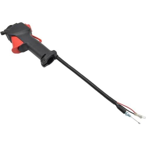 26mm Handle Switch Throttle Trigger Cable for Trimmer Brush Cutter w/Cable Handle Switch Throttle Trigger Cable Garden Tools