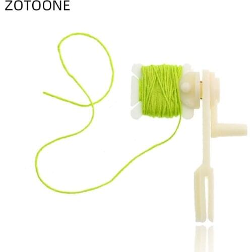 Convenient Manual Cross Stitch Thread Fast Winder Plastic Embroidery DIY Craft Thread Bobbins for Storage Holder Sewing Tools E