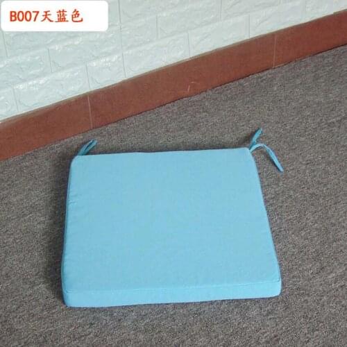 Outdoor Sunbrella Chair Cushion, Wicker Patio Seat Pad, Garden Bistro Dining Chair Pillow, Water Resistant Square