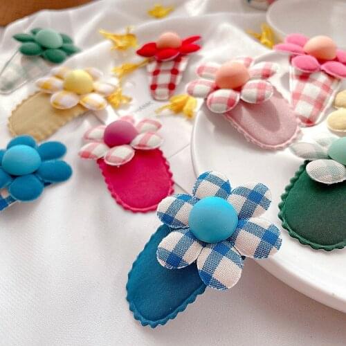 Handmade Hair Clips Girls Baby Hair Accessoreis Cute Hair Grips Children Barrettes Lovely Hair Styling Tools Barrettes Headdress