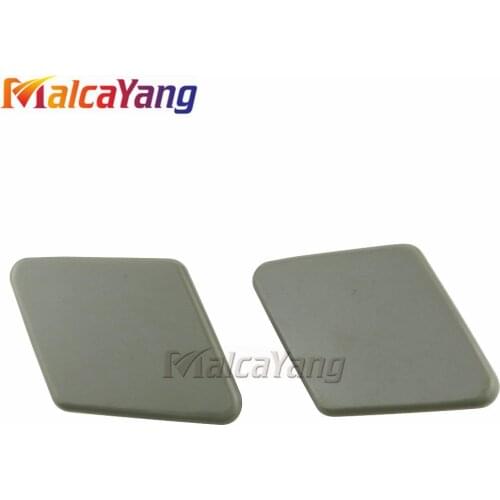 1 Pair Front Bumper Headlight Washer Nozzle Cover Cap 61678031307 61678031308 for BMW 3 Series E90 E91 320i 325i 330i 2005-2009