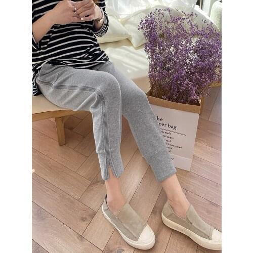 Pregnant Womens Pants Wear Trousers And Maternity Sports Pants In Autumn Winter