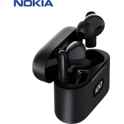 Nokia E3102 wireless headset Bluetooth 5.1 headset tws control stereo noise reduction with microphone low latency LED headset