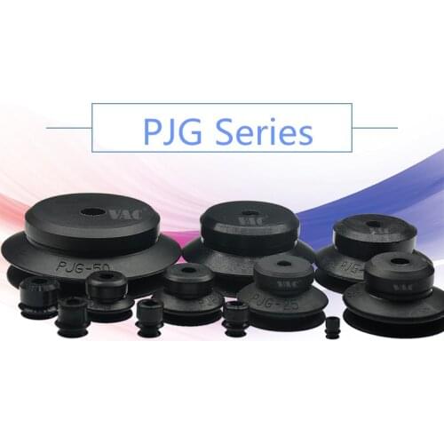 Double Organ Vacuum Sucker PJG-8-NE-10-S 15 30 40 Industrial Butadiene Rubber Suction Nozzle